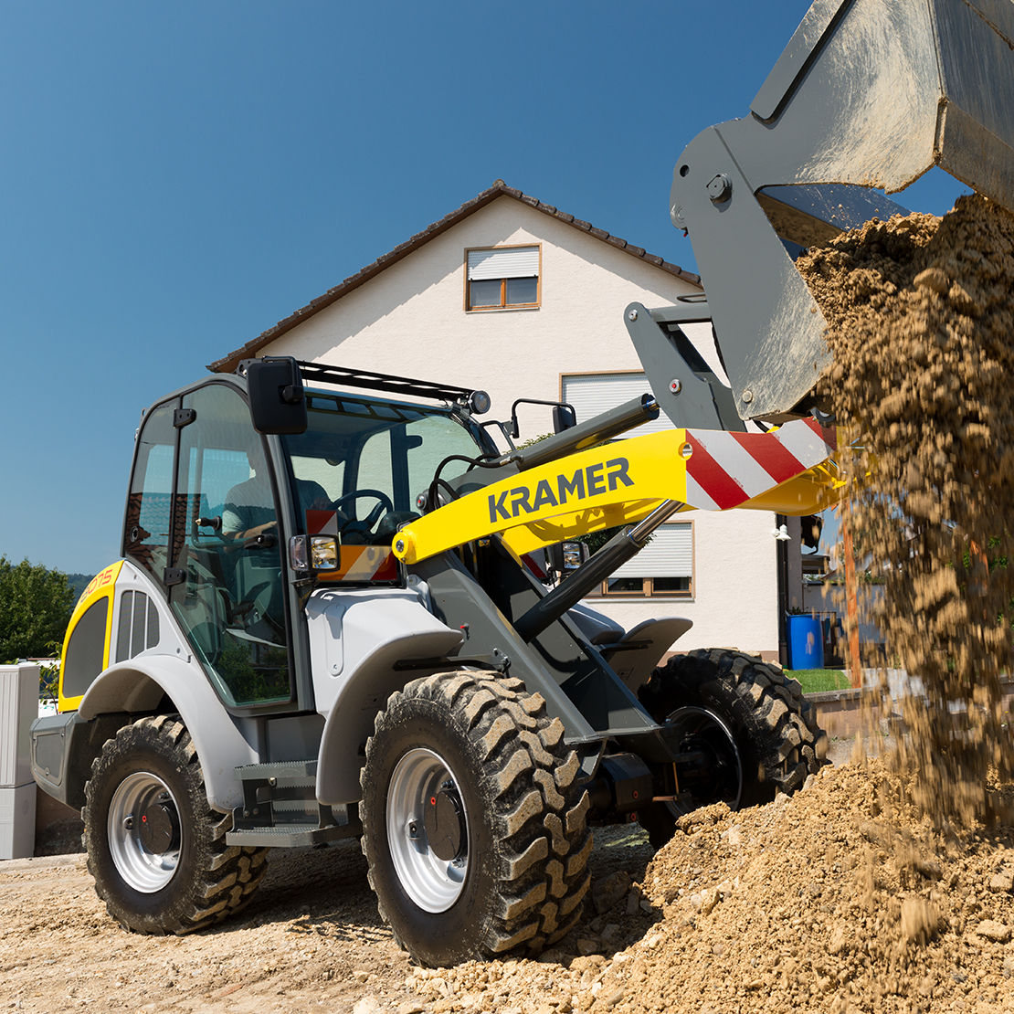 Kramer 8085T kaufen - Radlader 5,5 Tonnen - Collé Rental & Sales